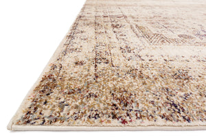 Loloi Rugs Anastasia Collection Rug in Ivory, Multi - 9'6" x 9'6", ANASAF-01IVML960R
