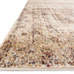 Loloi Rugs Anastasia Collection Rug in Ivory, Multi - 9'6" x 13', ANASAF-01IVML96D0