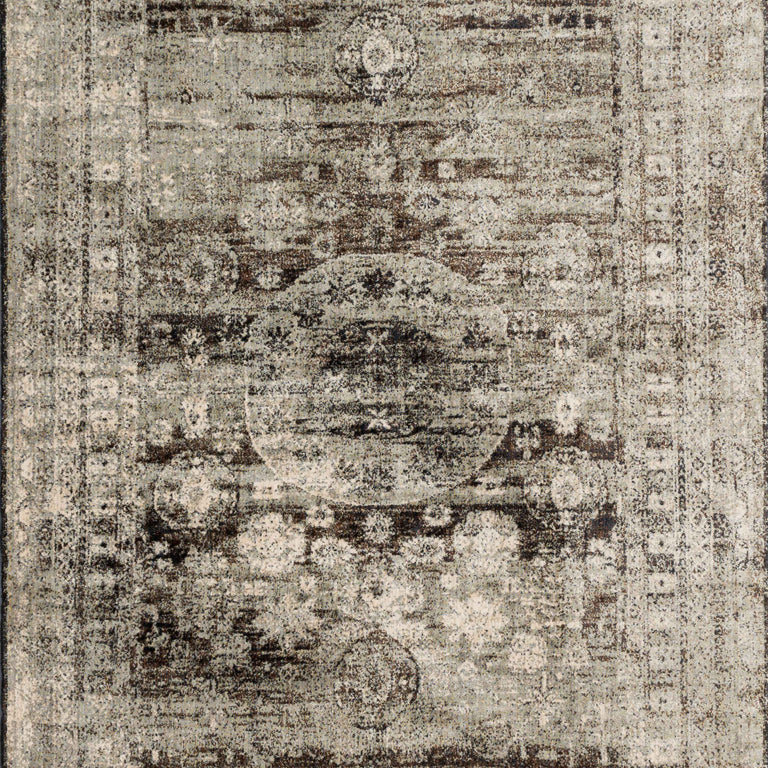 Loloi Rugs Anastasia Collection Rug in Granite - 7'10" x 7'10"