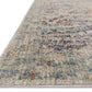 Loloi Rugs Anastasia Collection Rug in Silver, Plum - 9'6" x 9'6"