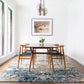Loloi Rugs Anastasia Collection Rug in Blue, Ivory - 6'7" x 9'2"