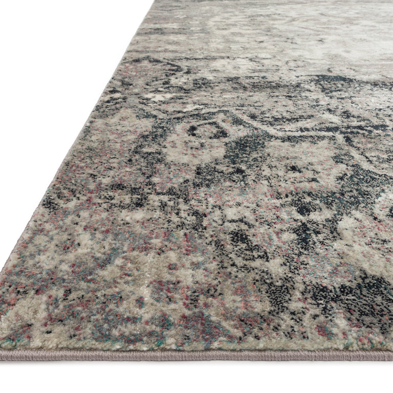 Loloi Rugs Anastasia Collection Rug in Ink, Ivory - 7'10" x 10'10"