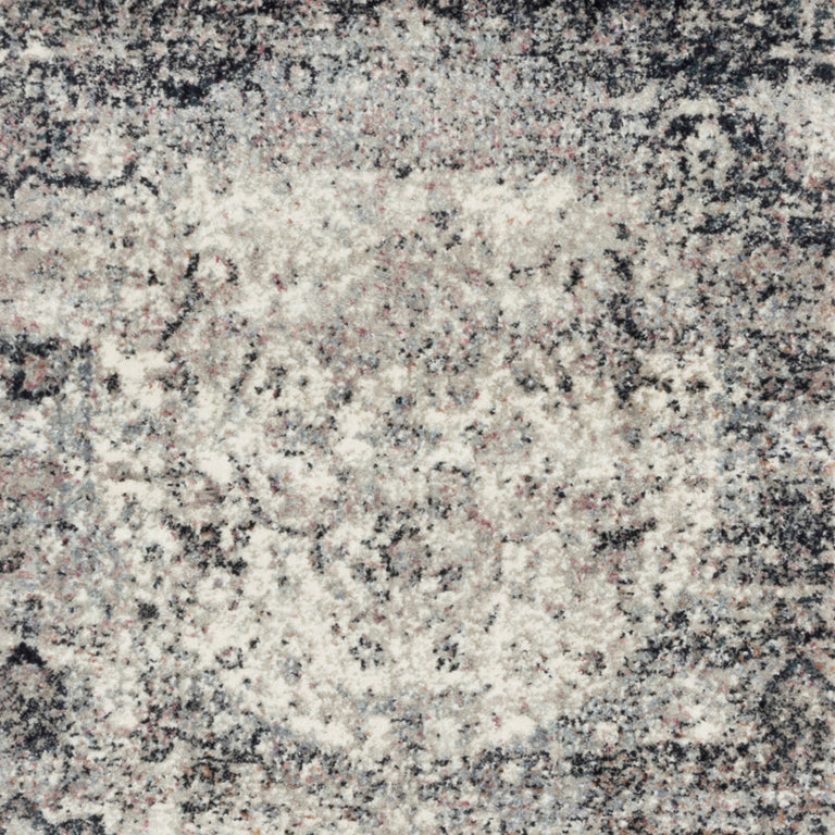 Loloi Rugs Anastasia Collection Rug in Ink, Ivory - 7'10" x 10'10"