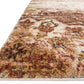 Loloi Rugs Anastasia Collection Rug in Rust, Ivory - 7'10" x 10'10"