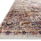 Loloi Rugs Anastasia Collection Rug in Slate, Multi - 9'6" x 9'6"