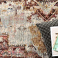 Loloi Rugs Anastasia Collection Rug in Slate, Multi - 9'6" x 9'6"