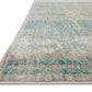 Loloi Rugs Anastasia Collection Rug in Lt. Blue, Mist - 13' x 18'