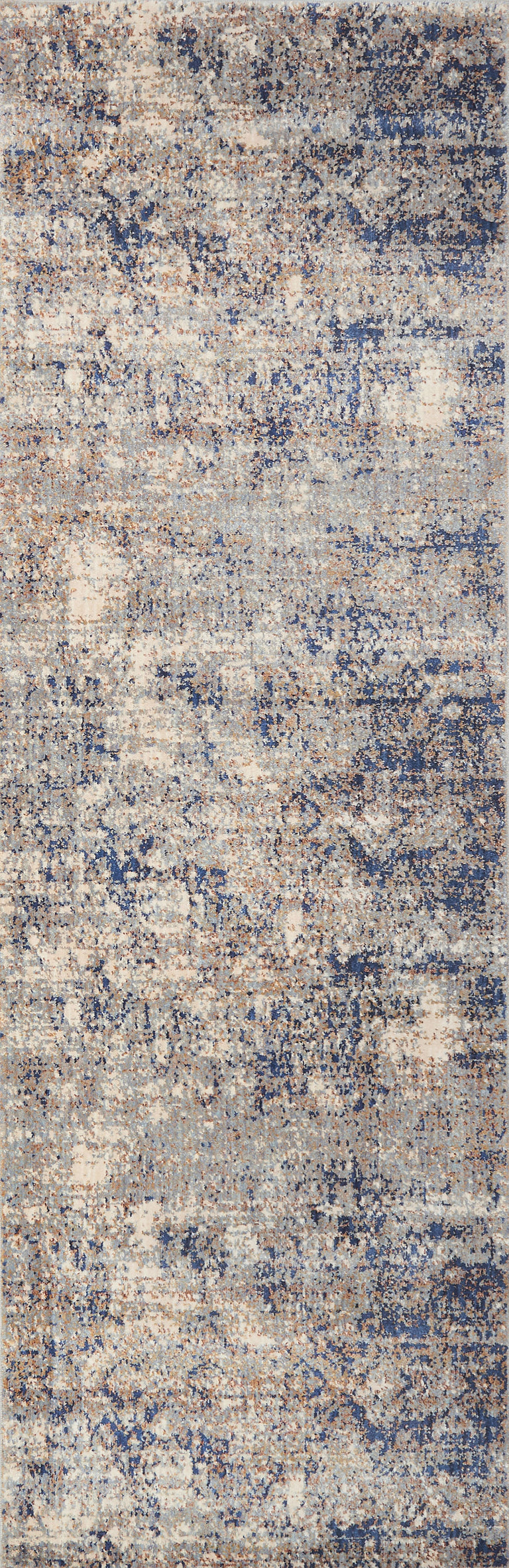 Loloi Rugs Anastasia Collection Rug in Mist, Blue - 7'10" x 7'10"