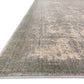 Loloi Rugs Anastasia Collection Rug in Grey, Sage - 9'6" x 13'