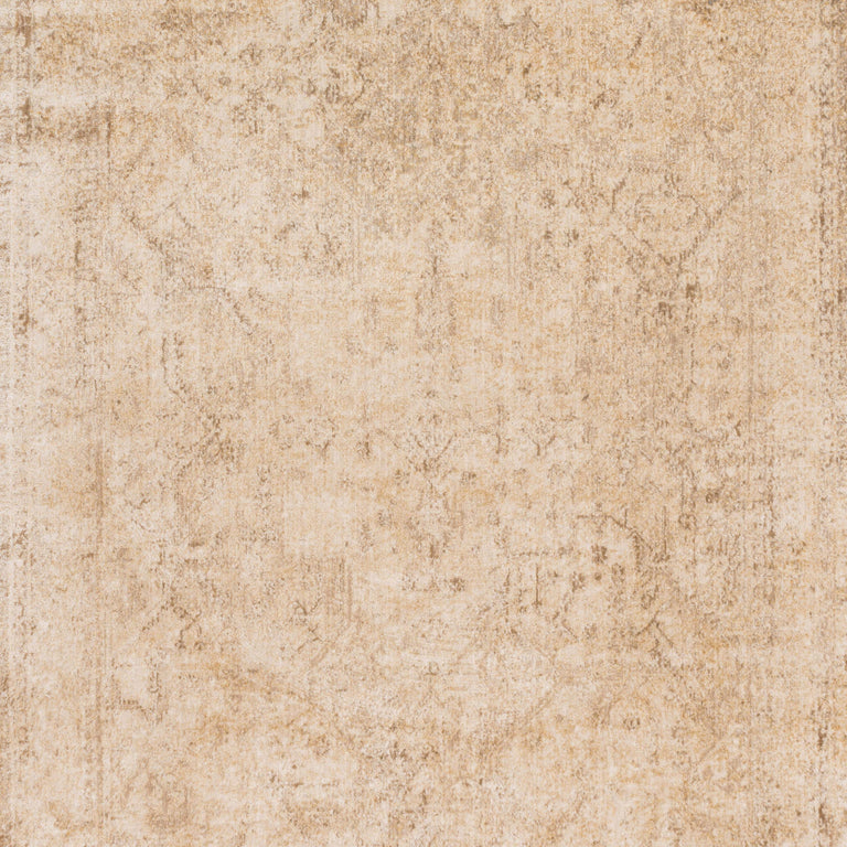 Loloi Rugs Anastasia Collection Rug in Ivory, Lt. Gold - 7'10" x 7'10"