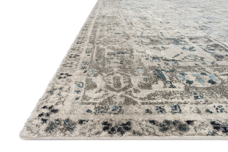 Loloi Rugs Anastasia Collection Rug in Blue, Slate - 13' x 18'