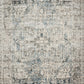 Loloi Rugs Anastasia Collection Rug in Blue, Slate - 9'6" x 9'6"