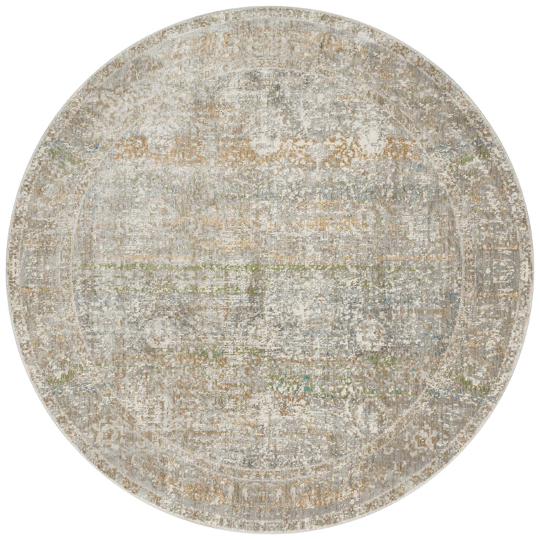 Loloi Rugs Anastasia Collection Rug in Grey, Multi - 6'7" x 9'2"