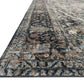 Loloi Rugs Anastasia Collection Rug in Charcoal, Sunset - 13' x 18'