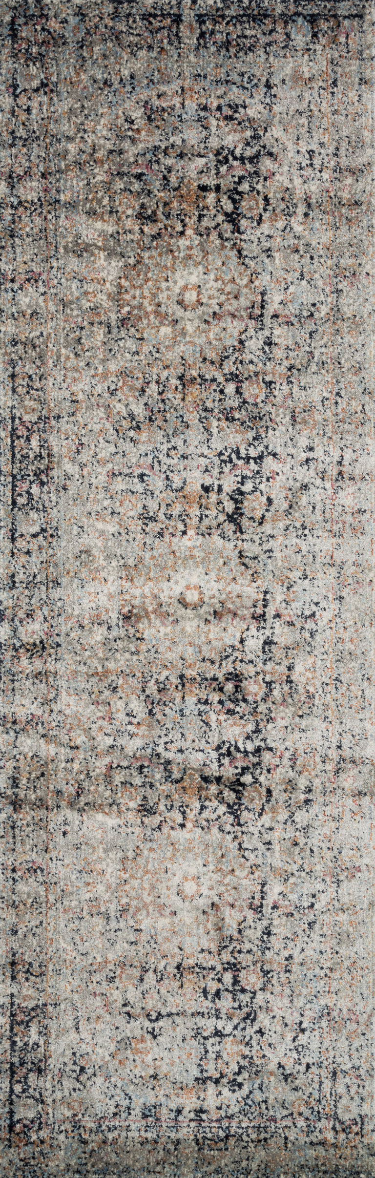 Loloi Rugs Anastasia Collection Rug in Charcoal, Sunset - 9'6" x 13'