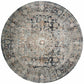 Loloi Rugs Anastasia Collection Rug in Charcoal, Sunset - 13' x 18'