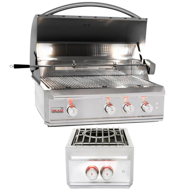 Blaze Professional 34 in. Natural Gas Grill & Burner Package, AP-BLZ-3PRO-NG-3