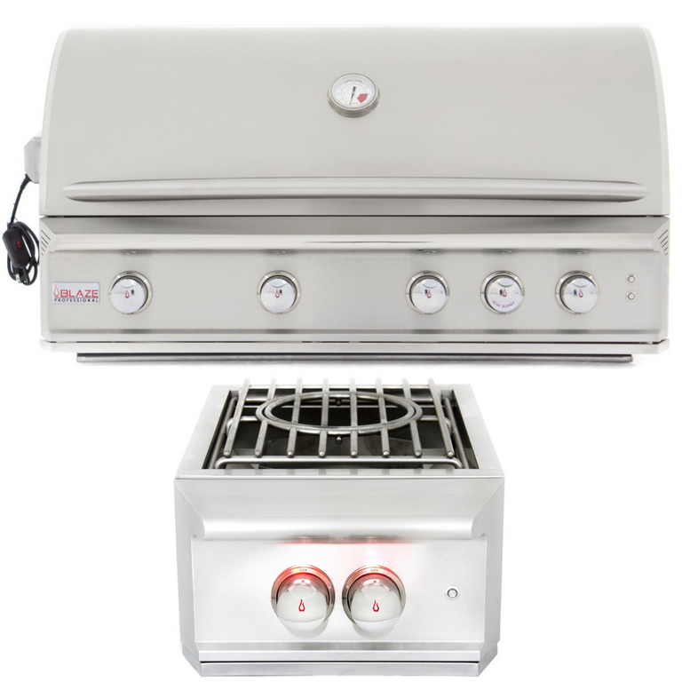 Blaze Professional 44 in. Natural Gas Grill & Burner Package, AP-BLZ-4PRO-NG-3