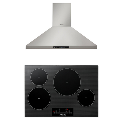 THOR Kitchen Package - 30" Induction Cooktop, Range Hood, AP-TIH30