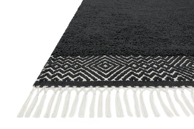 Loloi Rugs Aries Collection Rug in Charcoal - 9'3" x 13'