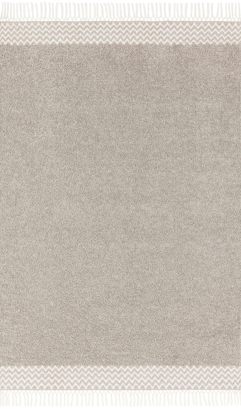 Loloi Rugs Aries Collection Rug in Dove - 9'3" x 13'