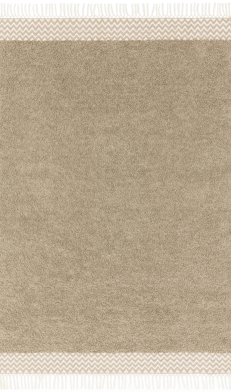 Loloi Rugs Aries Collection Rug in Oatmeal - 9'3" x 13'