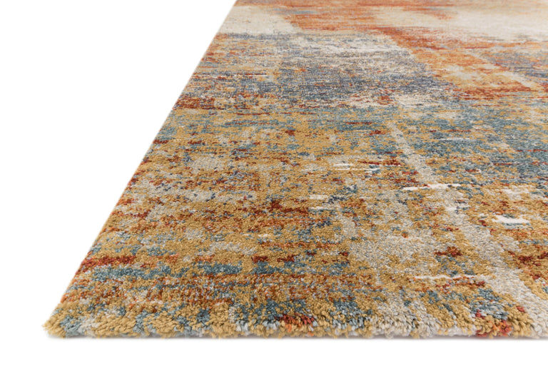 Loloi Rugs Augustus Collection Rug in Terracotta - 9'6" x 13'