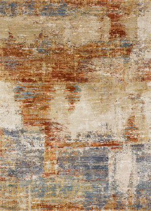 Loloi Rugs Augustus Collection Rug in Terracotta - 9'6" x 13'