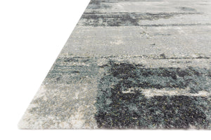 Loloi Rugs Augustus Collection Rug in Slate Blue - 9'6" x 13'