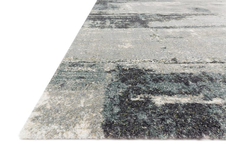 Loloi Rugs Augustus Collection Rug in Slate Blue - 9'6" x 13'