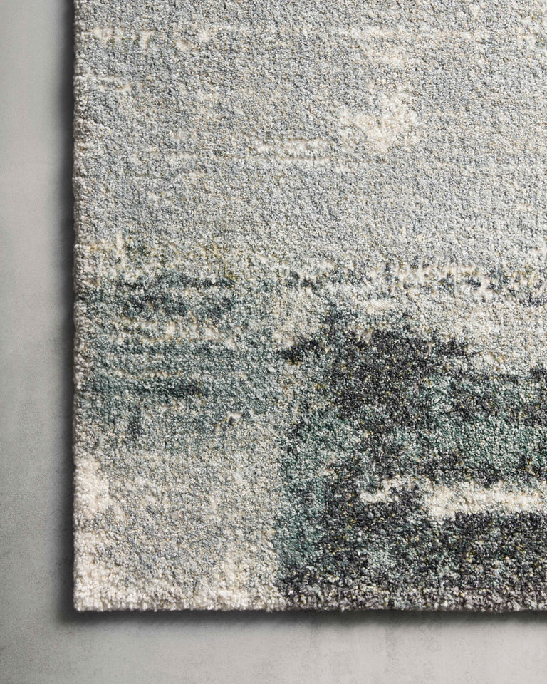 Loloi Rugs Augustus Collection Rug in Slate Blue - 9'6" x 13'