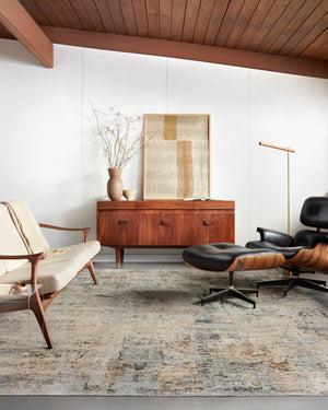 Loloi Rugs Axel Collection Rug in Beige, Sky - 6'7" x 9'10"