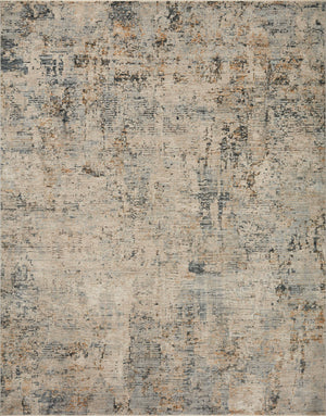 Loloi Rugs Axel Collection Rug in Beige, Sky - 6'7" x 9'10"