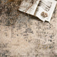 Loloi Rugs Axel Collection Rug in Ocean, Beige - 9'3" x 12'10"