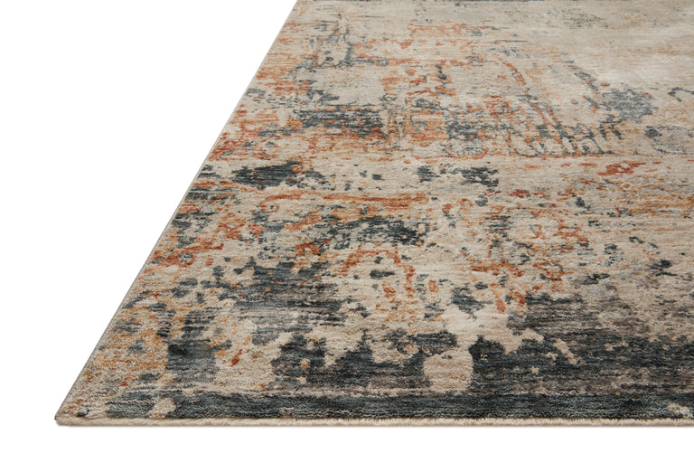 Loloi Rugs Axel Collection Rug in Stone, Multi - 6'7" x 9'10"