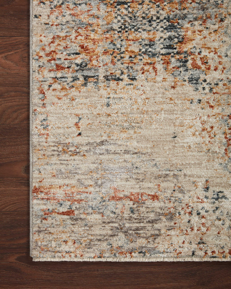 Loloi Rugs Axel Collection Rug in Sand, Multi - 7'10" x 10'2"