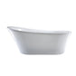 Vanity Art Acrylic 70 in. x 34 in. Freestanding Soaking Bathtub, VA6839