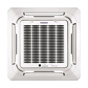 Pioneer® 9,000 BTU 20 SEER 8-Way Compact Cassette Mini-Split Air Conditioner Heat Pump System Without Installation Kit, CYB009GMFILCAD-00