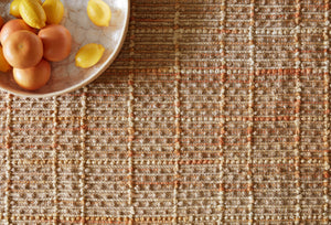 Loloi Rugs Beacon Collection Rug in Tangerine - 7'9" x 9'9"