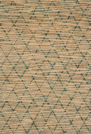 Loloi Rugs Beacon Collection Rug in Aqua - 7'9" x 9'9"