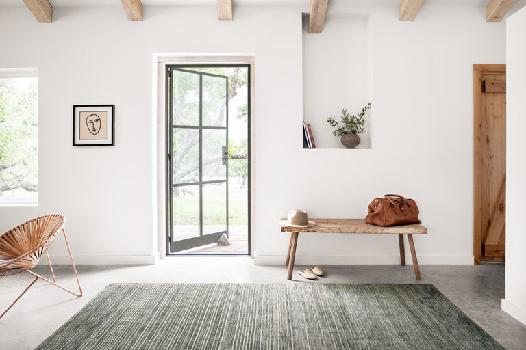 Loloi Rugs Bellamy Collection Rug in Lagoon - 9'6" x 13'6"