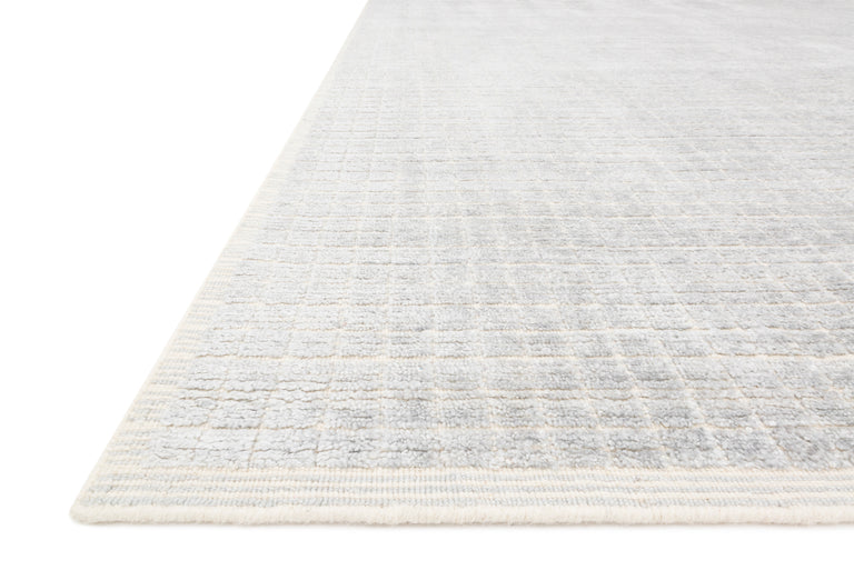 Loloi Rugs Beverly Collection Rug in Silver, Sky - 2'6" x 9'9"