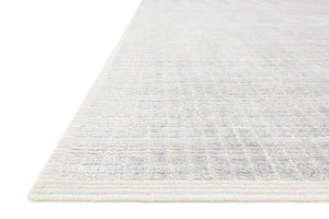 Loloi Rugs Beverly Collection Rug in Silver, Sky - 5'6" x 8'6"