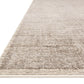 Loloi Rugs Beverly Collection Rug in Stone - 2'6" x 9'9"