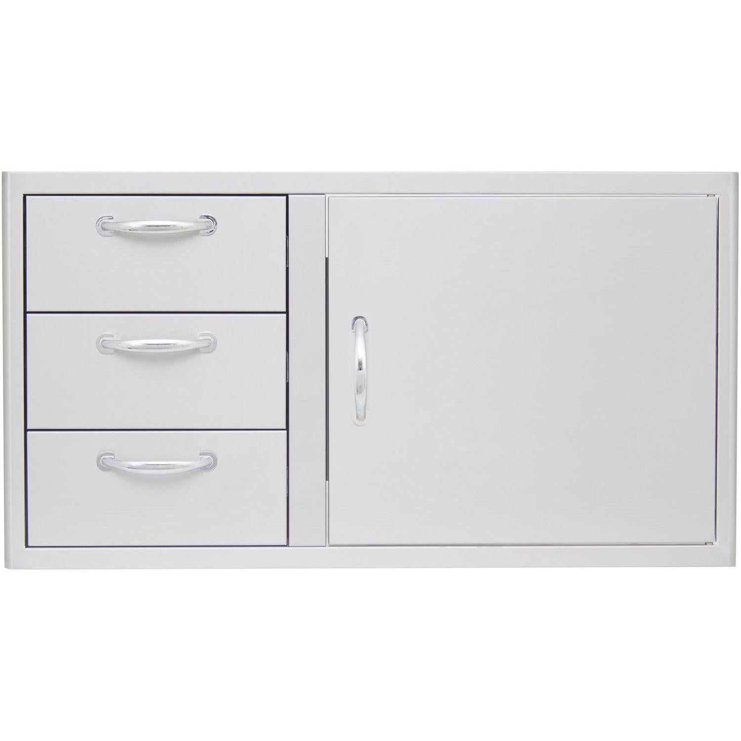 Blaze 39-Inch Access Door & Triple Drawer Combo, BLZ-DDC-39
