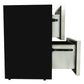 Blaze 24 in. Double Drawer 5.1 Refrigerator, BLZ-SSRF-DBDR5.1