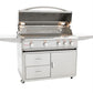 Blaze Professional 44 in., 4 Burner Built-In Propane Gas Grill with Grill Cart, AP-BLZ-4PRO-LP