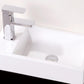 Bliss 18 in. Wall Mount Modern Bathroom Vanity - Black
