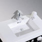 Bliss 40 in. Wall Mount Modern Bathroom Vanity - Black