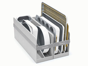 Caraway Complete Bakeware Set in White with Gold Accents